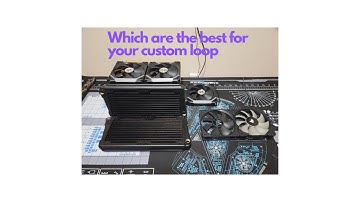 How to Hardline water cool your pc Part:4 The differences of Fans and Radiators