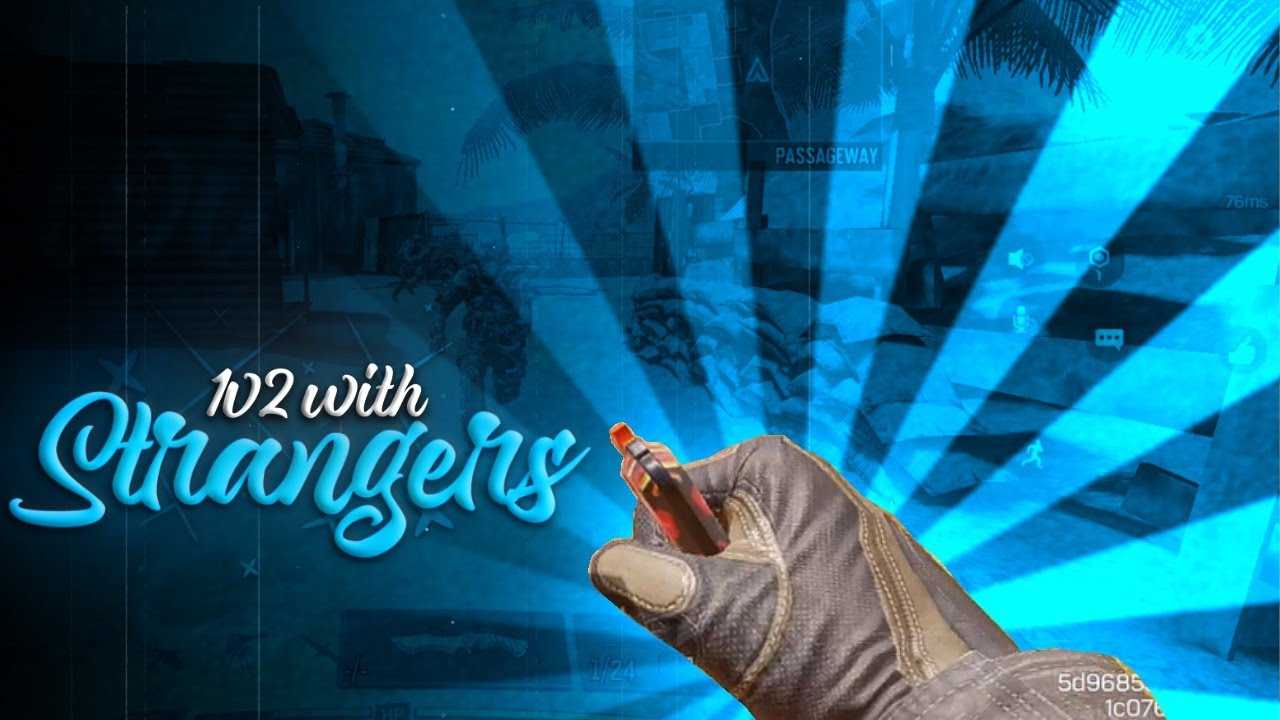 1V2 WITH STRANGERS IN CODM / CODM PRO GAMEPLAY/ BY RUBSTAAR / CODM PRO SKILLS