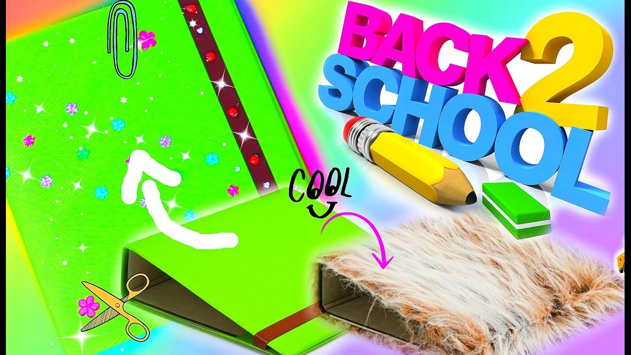 DIY SCHULORDNER GESTALTEN - BACK TO SCHOOL Ordner und Hefte gestalten und Organizer I PatDIY