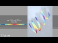 グラデーションリボン 722.サックスブルー（旧 ドリームブルー） │ チャコット新体操 Chacott