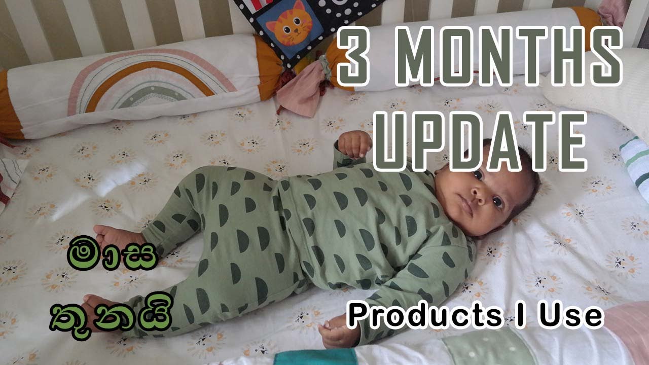 SHAY’S 3 MONTHS UPDATE | CRADLE CAP | Sinhala | Dhananjie Padmaperuma