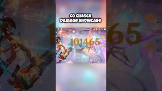 C0 Chasca Damage showcase #genshinimpact #chasca