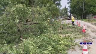 Many residents in Portage, Indiana, still without power a week after severe storms tore through city