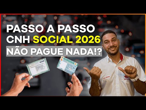 CNH DE GRAÇA EM 2026? Veja o Passo a Passo para Tirar a Sua!