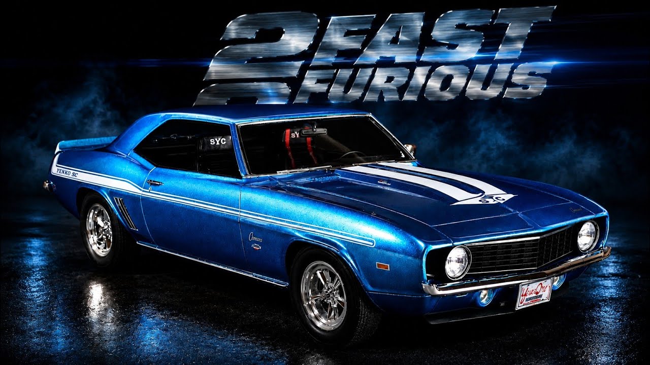 unboxing fullbuild Revell 1/25 2FAST 2FURIOUS '69 CHEVY YENKO