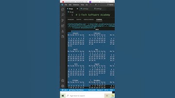 python calendar #shortsfeed #shorts #shortvideo #tutorial #viral #viralvideo #viralshorts