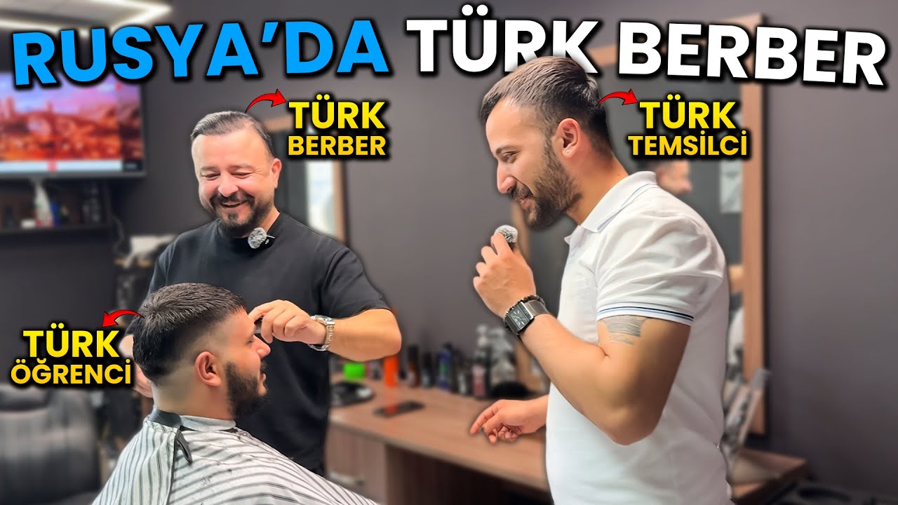 RUSYA'DA BERBER OLMAK! | Ne kadar para kazanıyor?