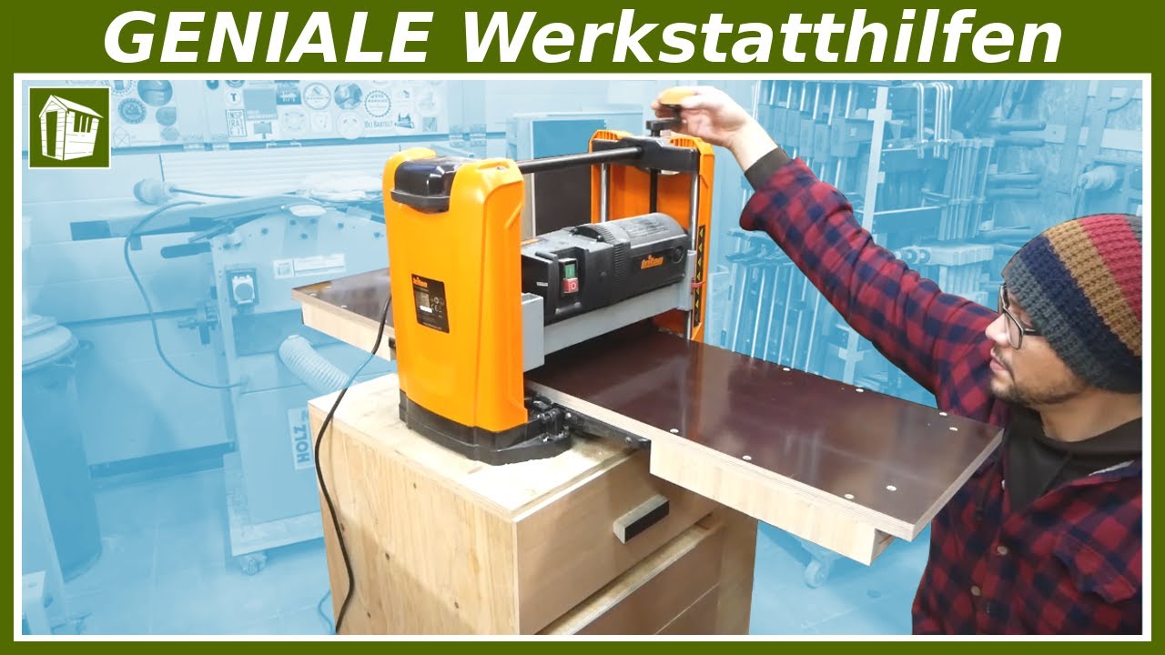 3 GENIALE Werkstatthilfen zum selber bauen | Holzwerken Ideen | Franks Shed