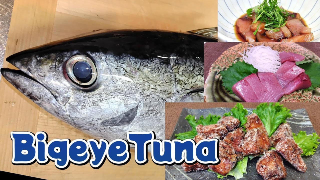 Small Bigeye Tuna: Cutting to Cooking a whole fish