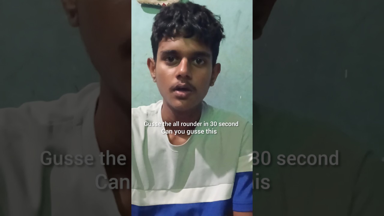 All-Rounder Reveal: 30 Seconds to Make Your Guess! #shorts #ytshorts #cricket #cricketquiz