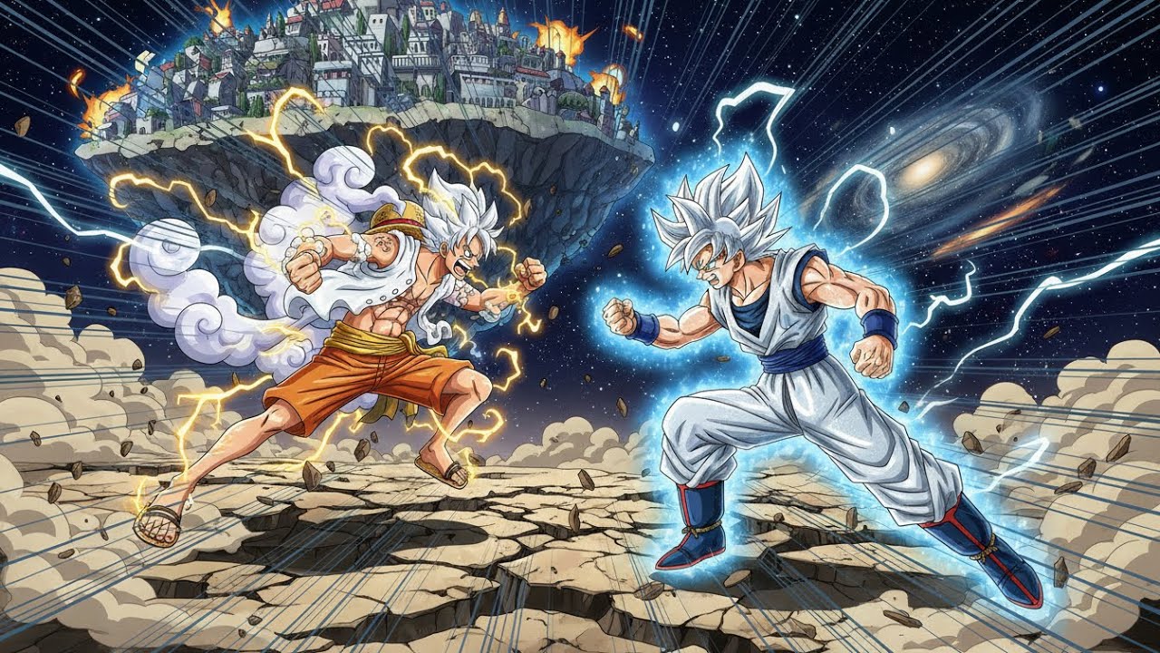 Luffy GEAR 5 vs GOKU Ultra Instinct: Who REALLY Wins? 😱🔥