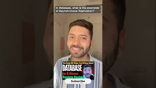 Database Asynchronous Replication #quiz #systemdesign #coding