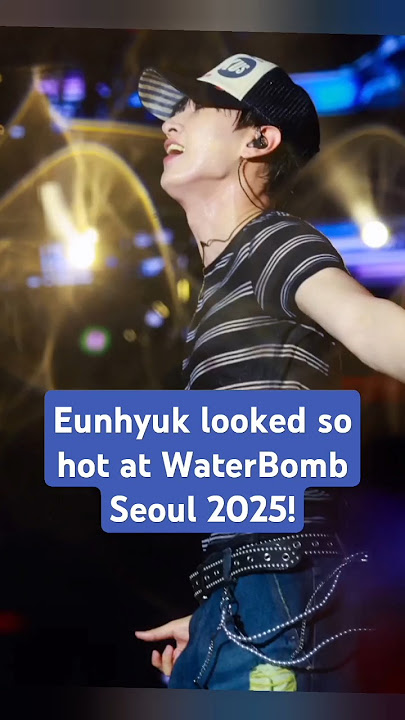 Eunhyuk looked so hot at WaterBomb Seoul 2025!