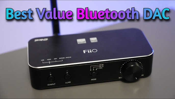 FiiO BTA30 Pro Transmetteur/récepteur Bluetooth Hi-Res TX/RX avec prise en  charge LDAC