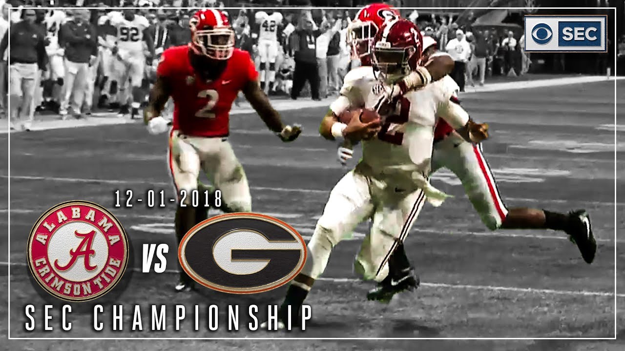 Alabama vs. SEC championship game history between Tide, Bulldogs
