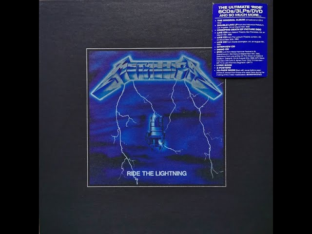 メタリカ Ride The Lightning デラックス・ボックスセット METALLICA 2016 Ride The Lightning Deluxe Remastered Box Set - YouTube