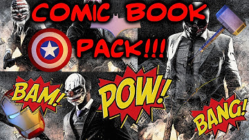 Payday 2 Mod Talk: Last Bullet Comic Book Pack (Integrated Mods!)