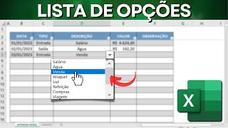 Caixinha De Seleo Que Atualiza Automaticamente  Selecione A Opo Ao Invs De Escrever  Excel