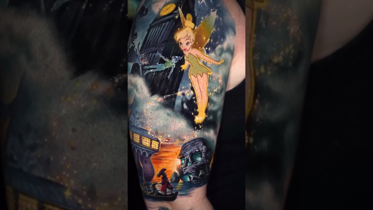 Ben Ochoa | Peter Pan Disney Color Tattoo 
