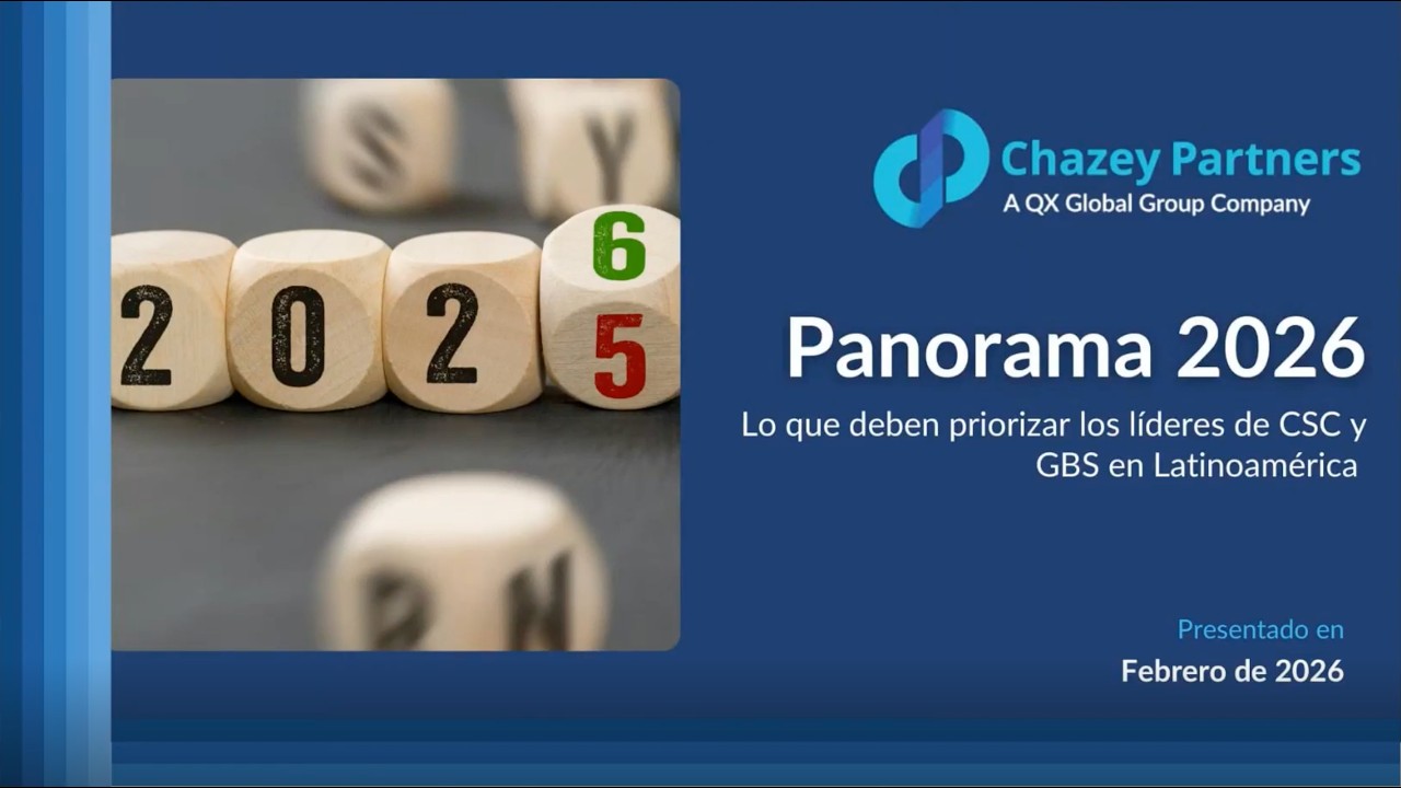 Panorama 2026 para líderes de CSC y GBS en Latinoamérica