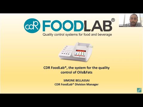 Webinar: CDR FoodLab®, the system for the quality control of Oils&Fats