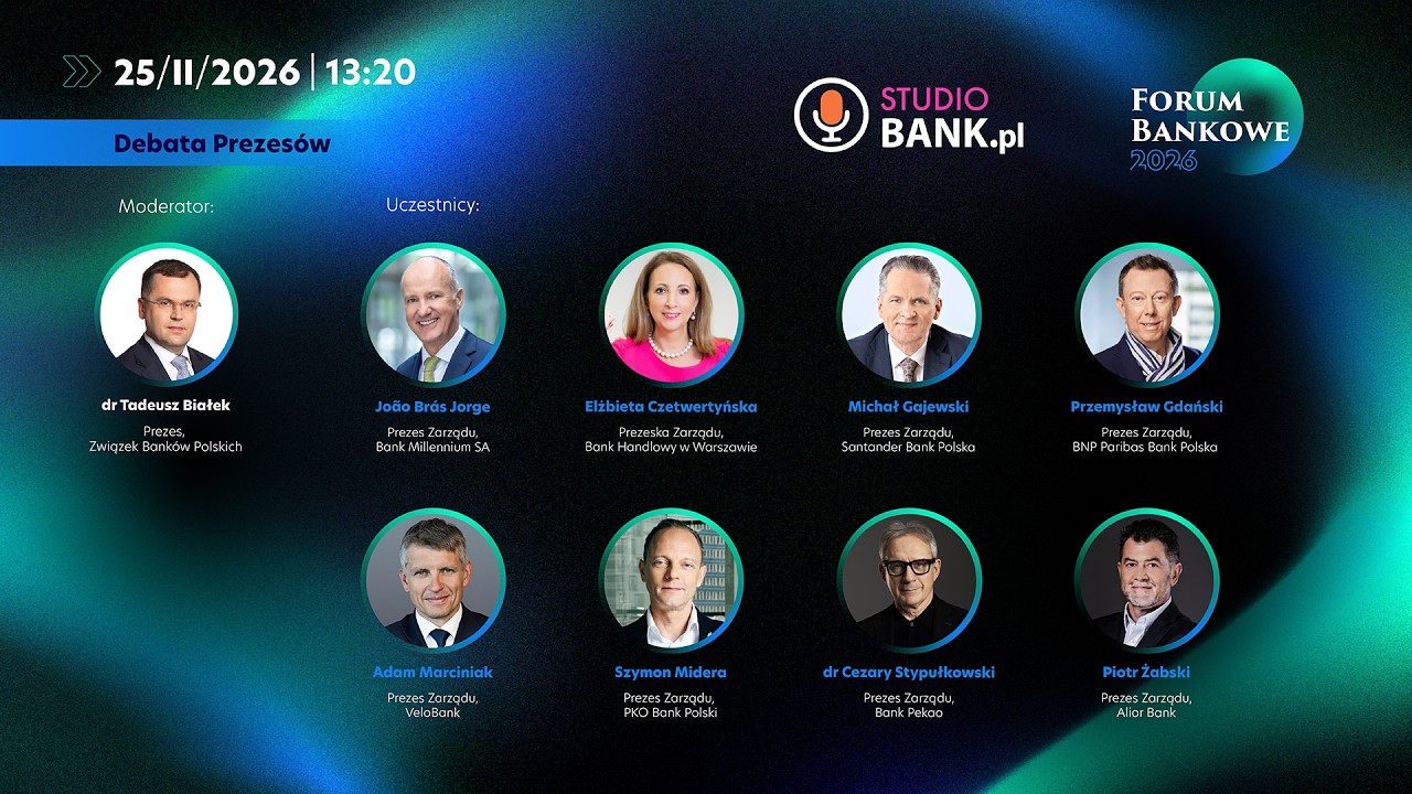 Forum Bankowe 2026 | Debata Prezesów