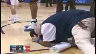 shaq's hard foul and ejected