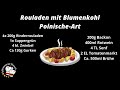 Rouladen mit Blumenkohl | Polnische-Art| Schritt für Schritt Anleitung