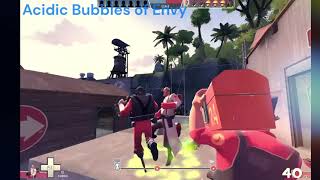 Unusual Taunt Mannrobics - Acidic Bubbles of Envy - Team Fortress 2 screenshot 4