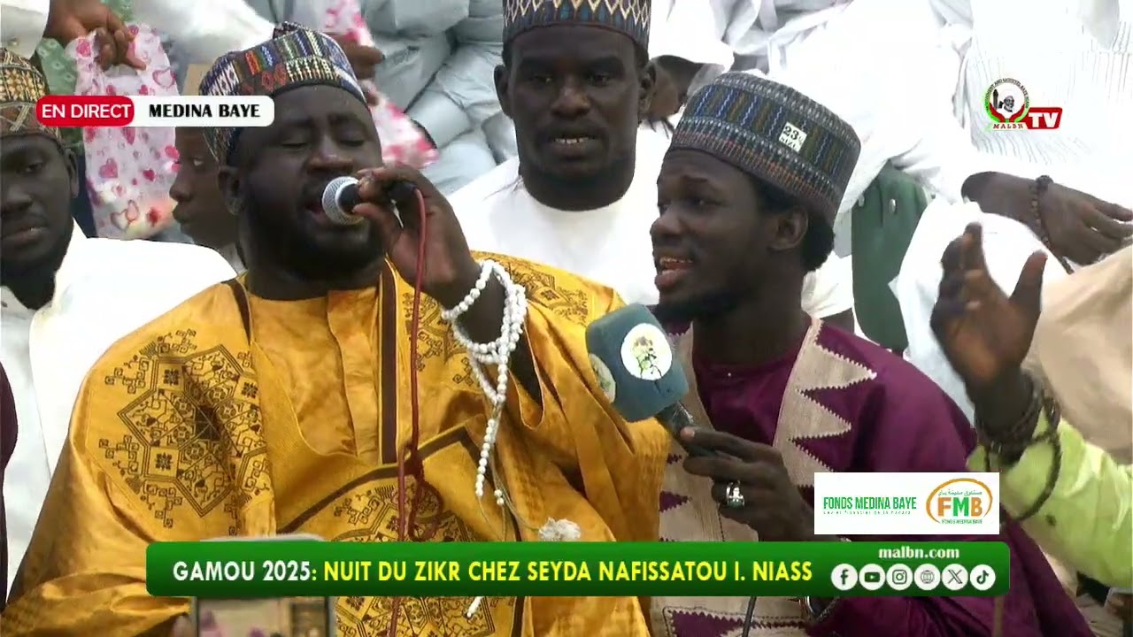 Nuit du Zikr Zeyda Nafissa 2025: ZIkr Cheikh Ibrahim Ndao.@MALBN TV