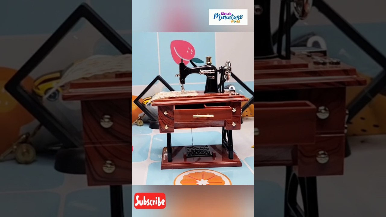 Sewing machine Mini Musical Box 