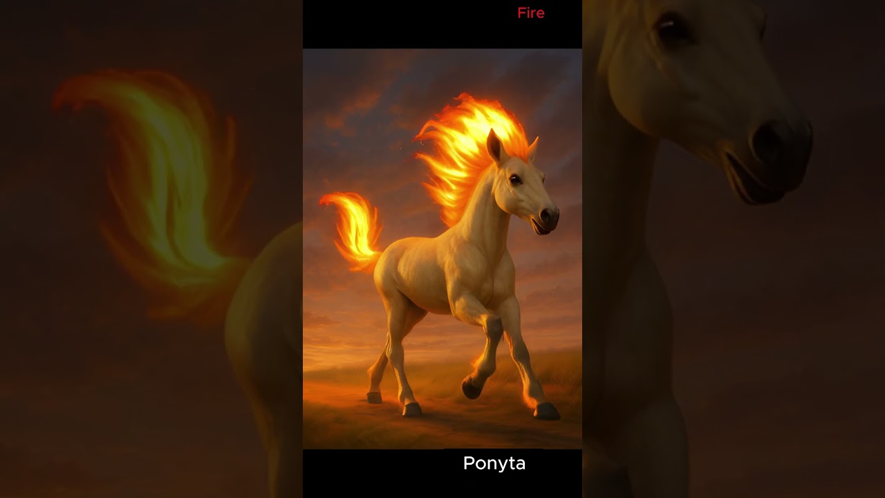 Ponyta’s Evolution in Real Life – AI Cinematic Remake! 