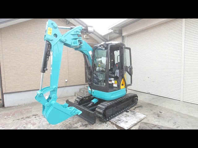 クボタ RX306 油圧ショベル キャビン - YouTube