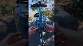 Installing a motor on your Old Town kayak is that easy!