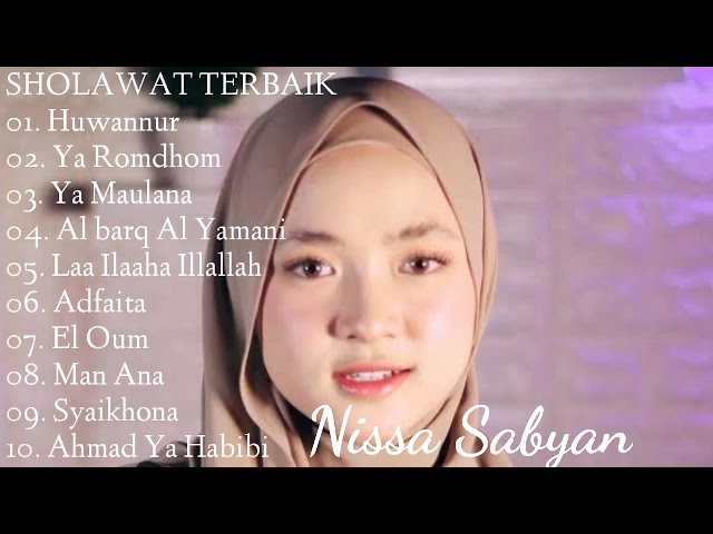 Full Sholawat Terbaik Nissa Sabyan || Huwannur || Sholawat Penenang Hati class=