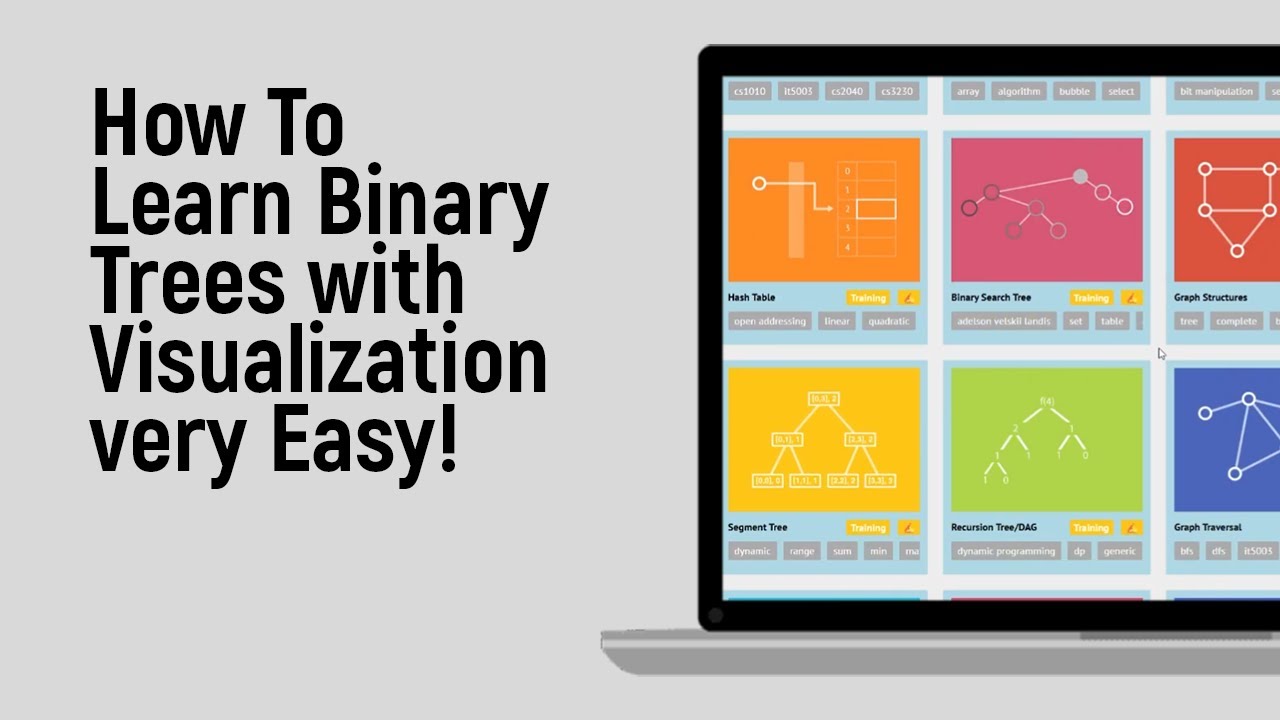How to Learn Binary Trees with Visualization very Easy [easy] - YouTube