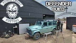 DEFENDER BUILD: GIANT ROOF RACK (PART 4)