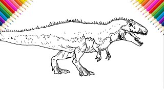 Drawing an Allosaurus - The End Of Oak Street Tutorial