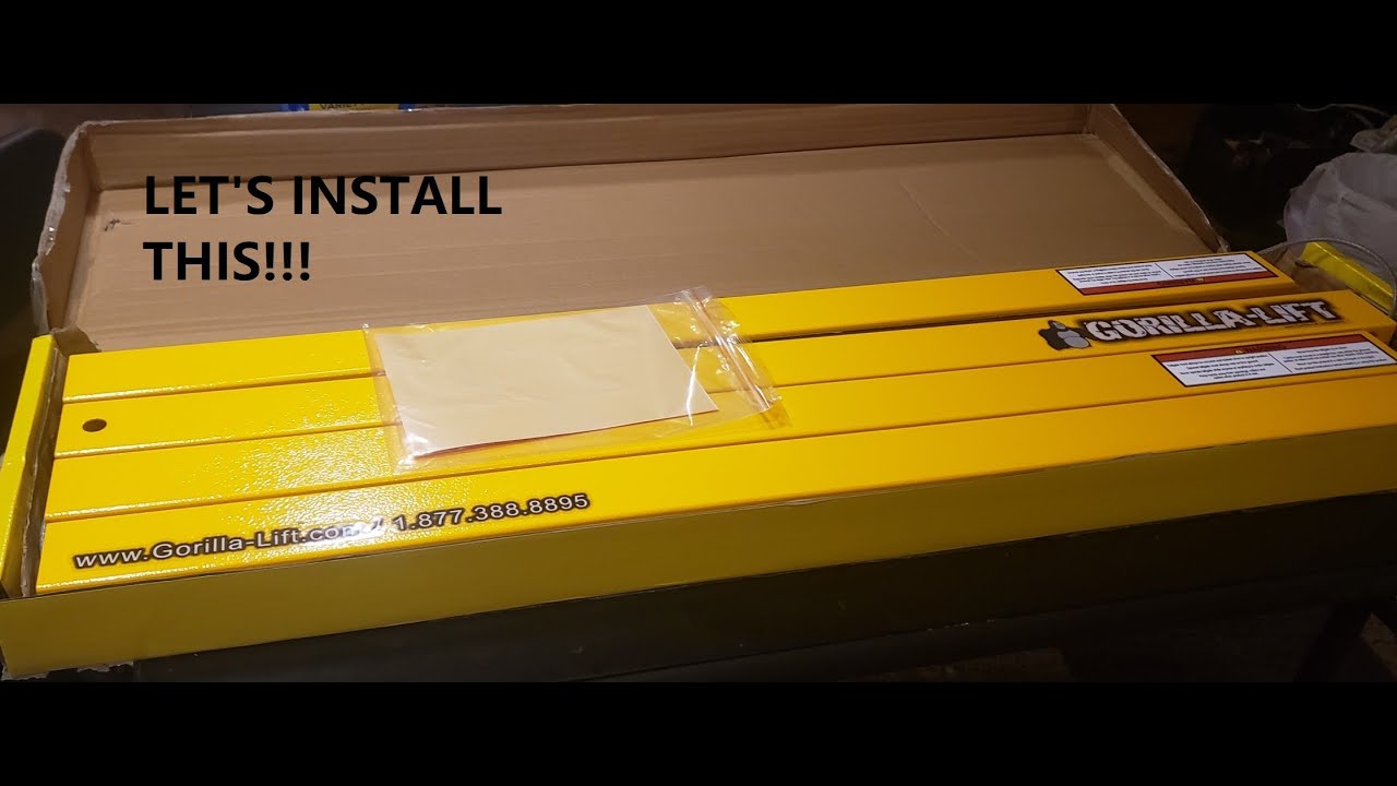 INSTALLING A GORILLA LIFT ON OUR TRAILER YouTube