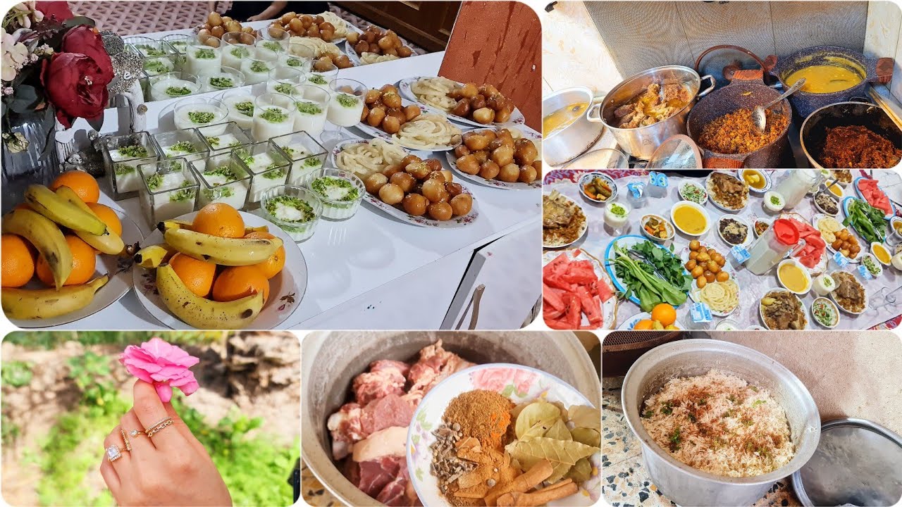 يومياتي الرمضانيه مطر وخير 😍عزيمه العرسان 👰‍♀️🤵‍♂️على الفطور