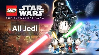 LEGO Star Wars: The Skywalker Saga --- All Jedi