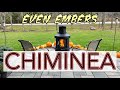 Even Embers Chiminea Outdoor Pellet Fireplace Review