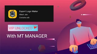 Esport logo maker vip unlocked tutorial by Aditya modz |MT MANAGER TUTORIAL 2026 ||MT 2026|| screenshot 4