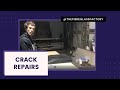 How to repair a crack in fibreglass