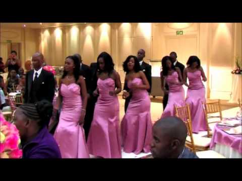 African Wedding Botswana serudi phuu marrying Robin Nelson
