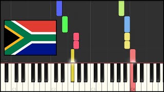 South Africa National Anthem (Piano Tutorial)