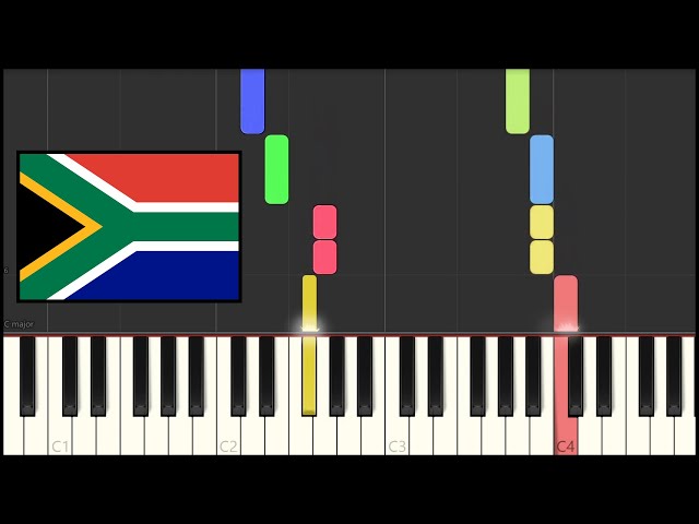 South Africa National Anthem (Piano Tutorial) class=