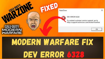 COD Modern Warfare DEV Error 6328 Fix | 2021 100% Working solution | Call of Duty dev error 6328