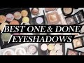 My favorite one-and-done eyeshadows