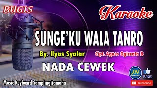 Sunge'Ku Wala Tanro_Music Bugis Karaoke Cover No Vocal Nada Cewek Lirik